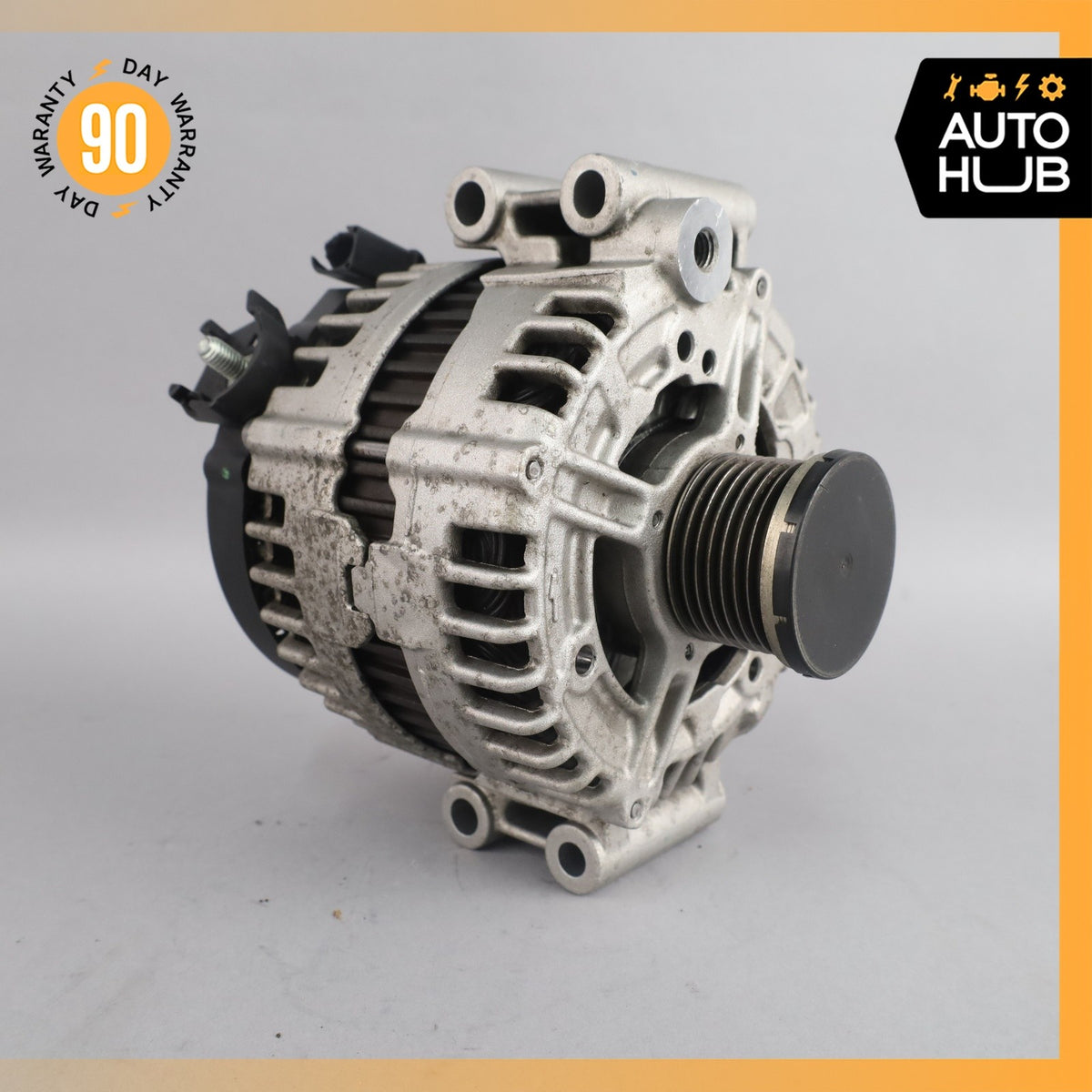 BMW E60 335i N54 Engine Generator Alternator 7557789 OEM - photo 2