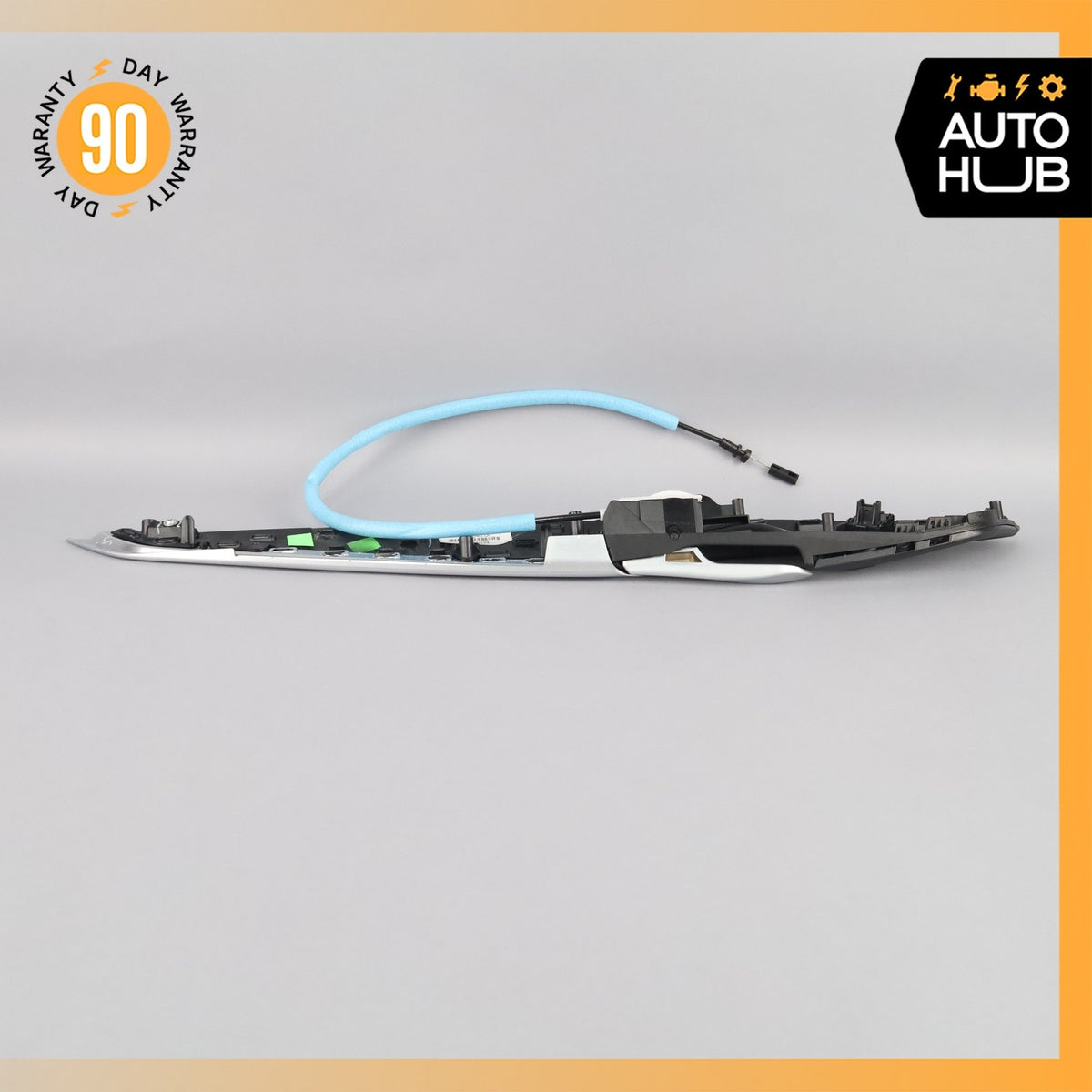 14-18 BMW F15 X5 Right Side Interior Door Handle w/ Trim OEM 86k - photo 13