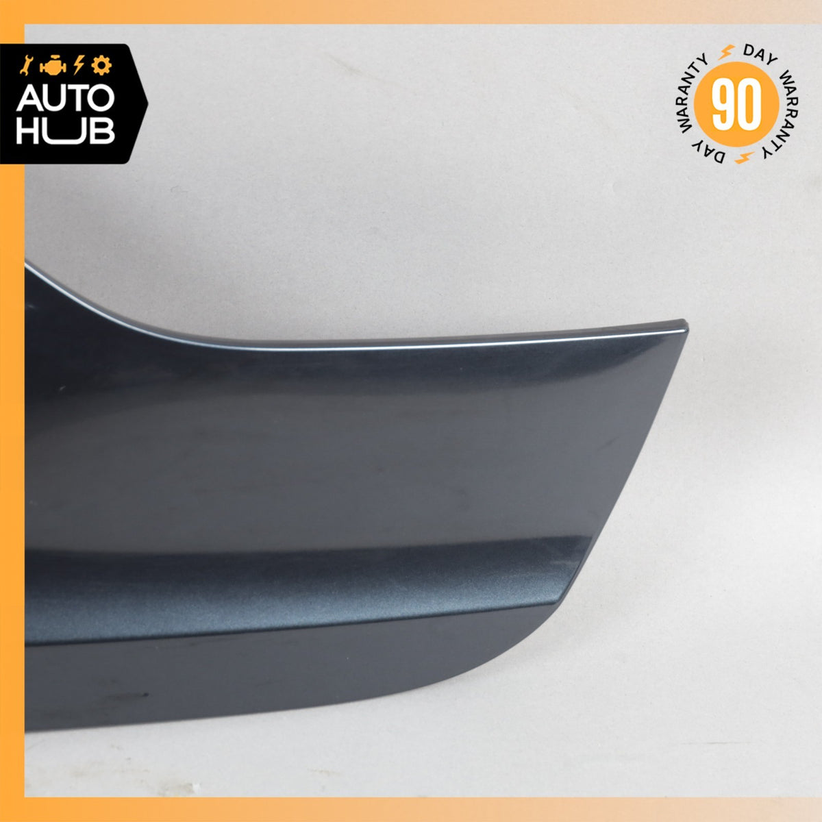BMW G12 740Li Trunk Boot Lid License Plate Shell Panel Gray 7424734 OEM - photo 2