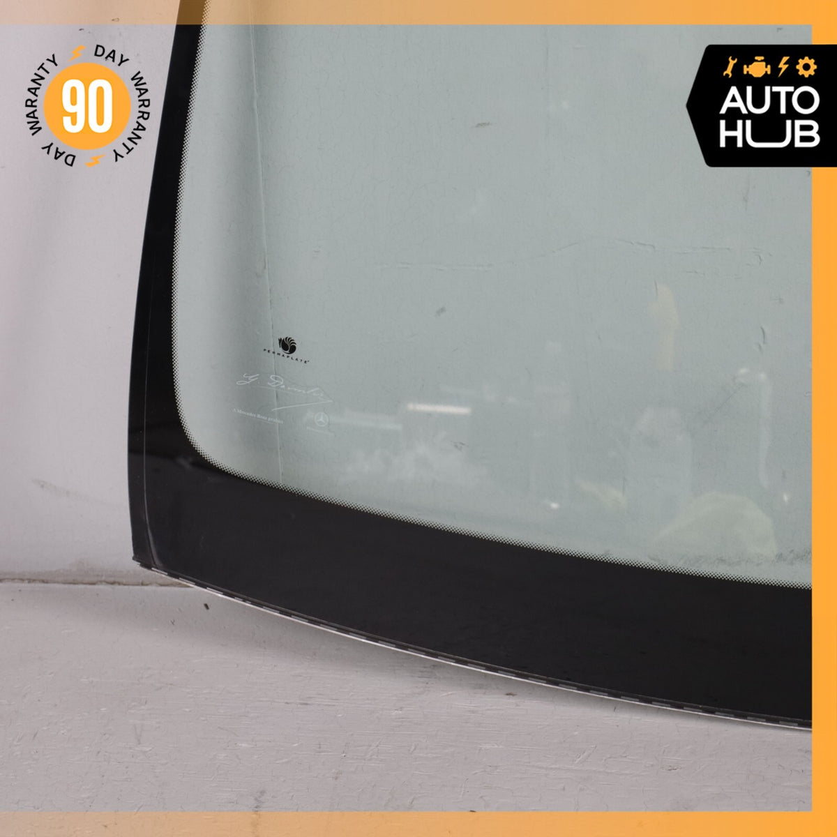 12-14 Mercedes W204 C250 C300 Sedan Front Windshield Wind Shield Glass OEM 84k - photo 8
