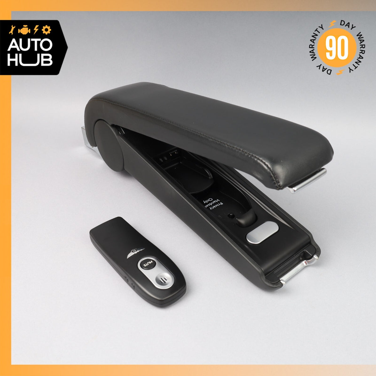 03-12 Bentley Continental GT Front Right Center Console Armrest Arm Rest OEM 31k - photo 2