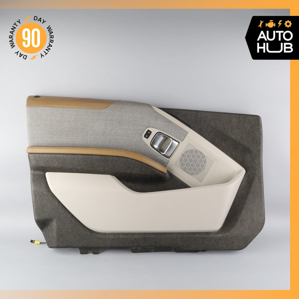 14-17 BMW i3 I01 Front Left Driver Side Interior Door Panel OEM 49k - photo 5