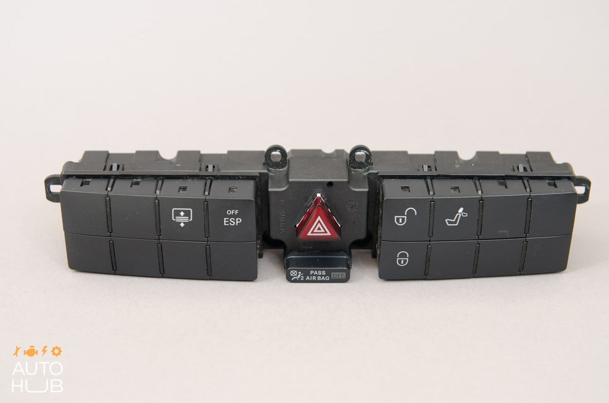 05-07 Mercedes W203 C230 C320 Dash Hazard Door Lock ESP Control Switch OEM - photo 2
