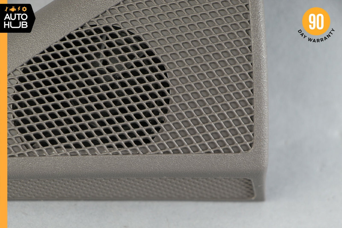 07-09 Mercedes W211 E350 E320 Tweeter Speaker Cover Left Driver Side Grey OEM - photo 3