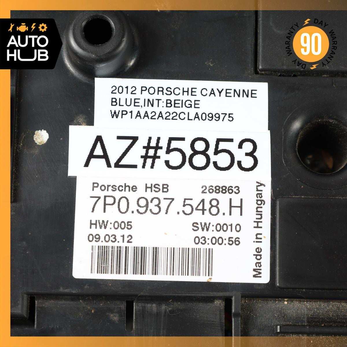 11-18 Porsche Cayenne Rear Trunk Fuse Relay Junction Box OEM - photo 19