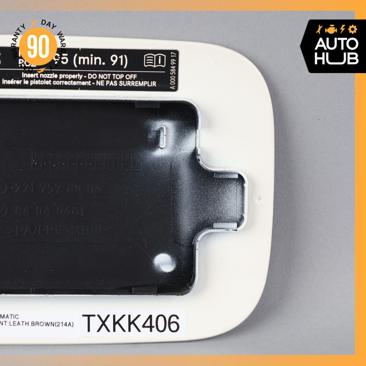 07-13 Mercedes W221 S550 S63 AMG S400 Fuel Door Lid Gas Tank Cover OEM - photo 10