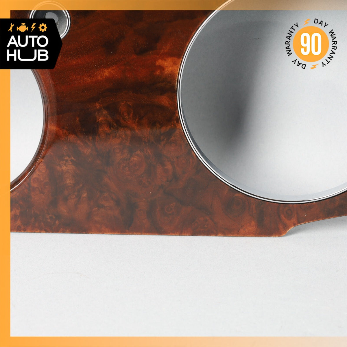 03-13 Bentley Continental GT GTC Dash Panel Speedometer Bezel Trim Wood OEM 31k - photo 5