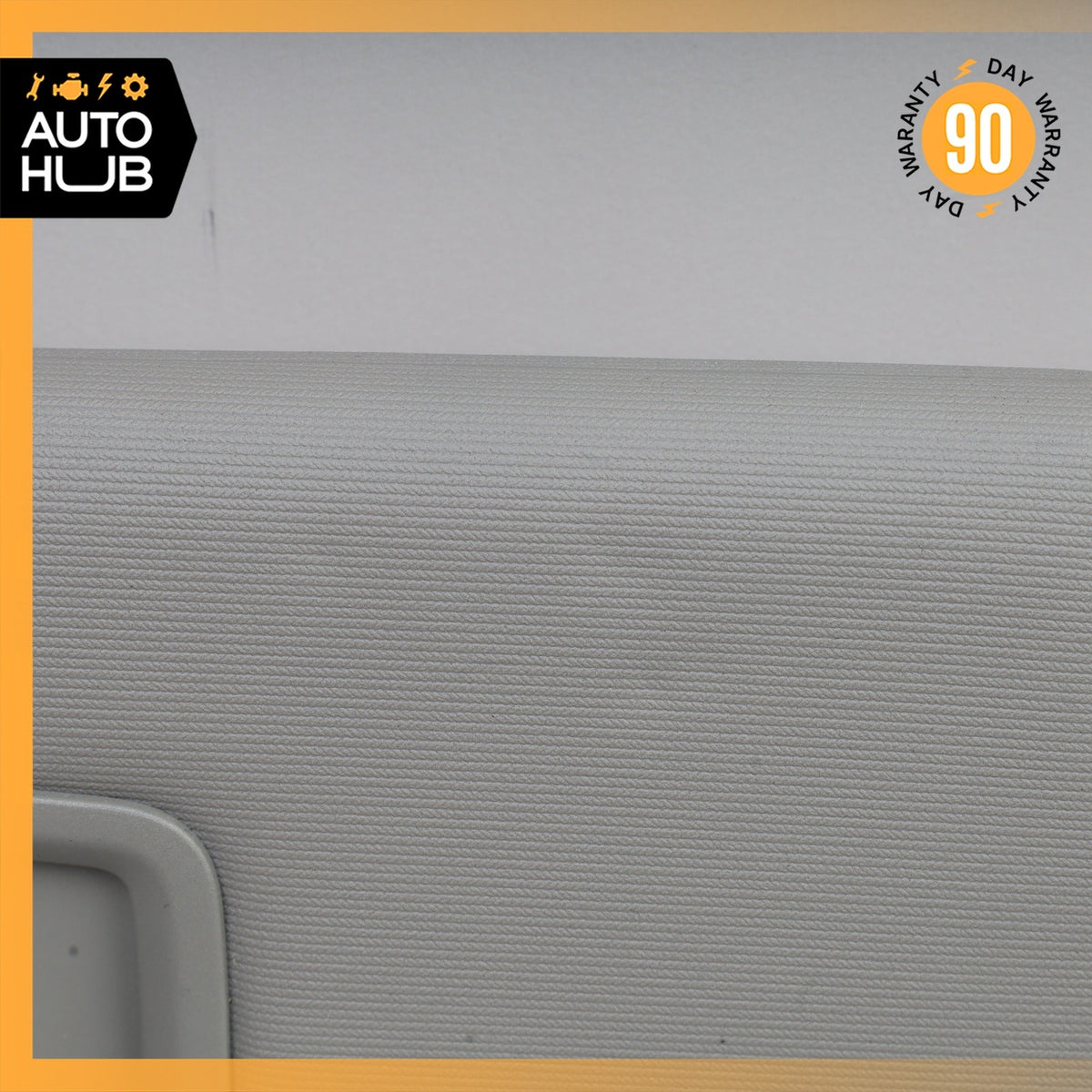 10-16 Porsche Panamera Left Driver Side Sun Visor Sunvisor Gray OEM - photo 6