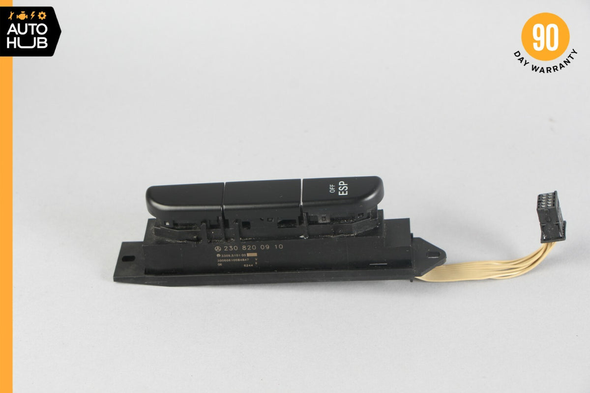 Mercedes R230 SL550 SL55 AMG Center Console ESP Switch Control Button OEM 60k - photo 9