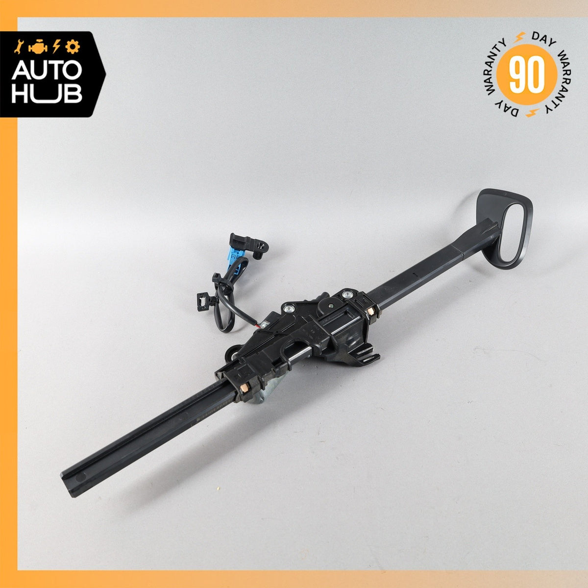Mercedes W238 E400 Left Driver Side Seat Belt Adjuster Feeder Black OEM - photo 8