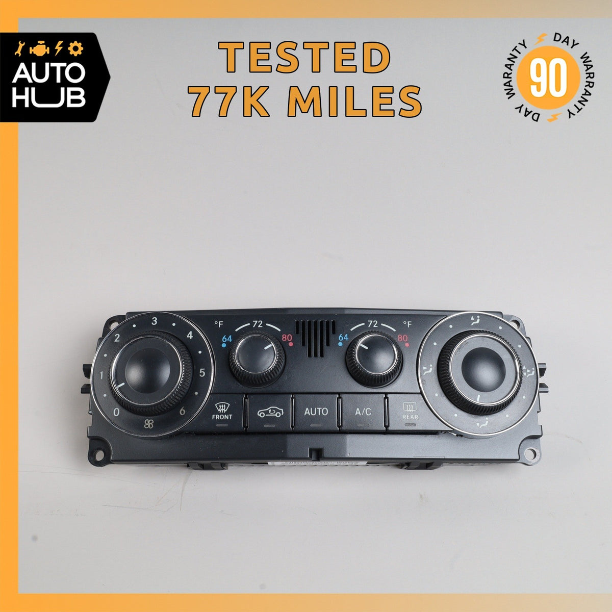 Mercedes W209 CLK350 C230 Front A/C AC Climate Control Switch OEM - photo 1