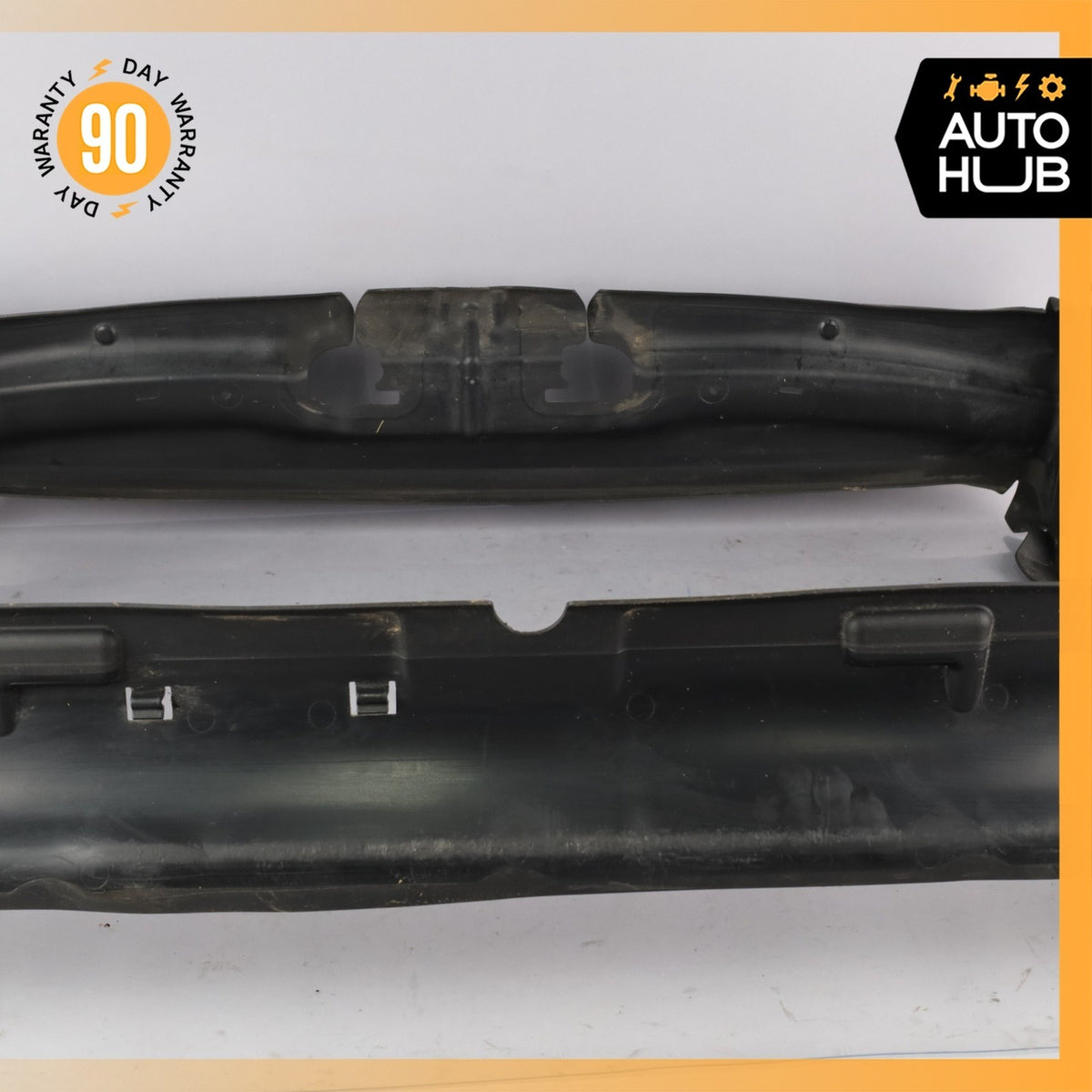 BMW G12 750Li Front Upper & Lower Radiator Core Cover Panel Set 7359797 OEM - photo 3