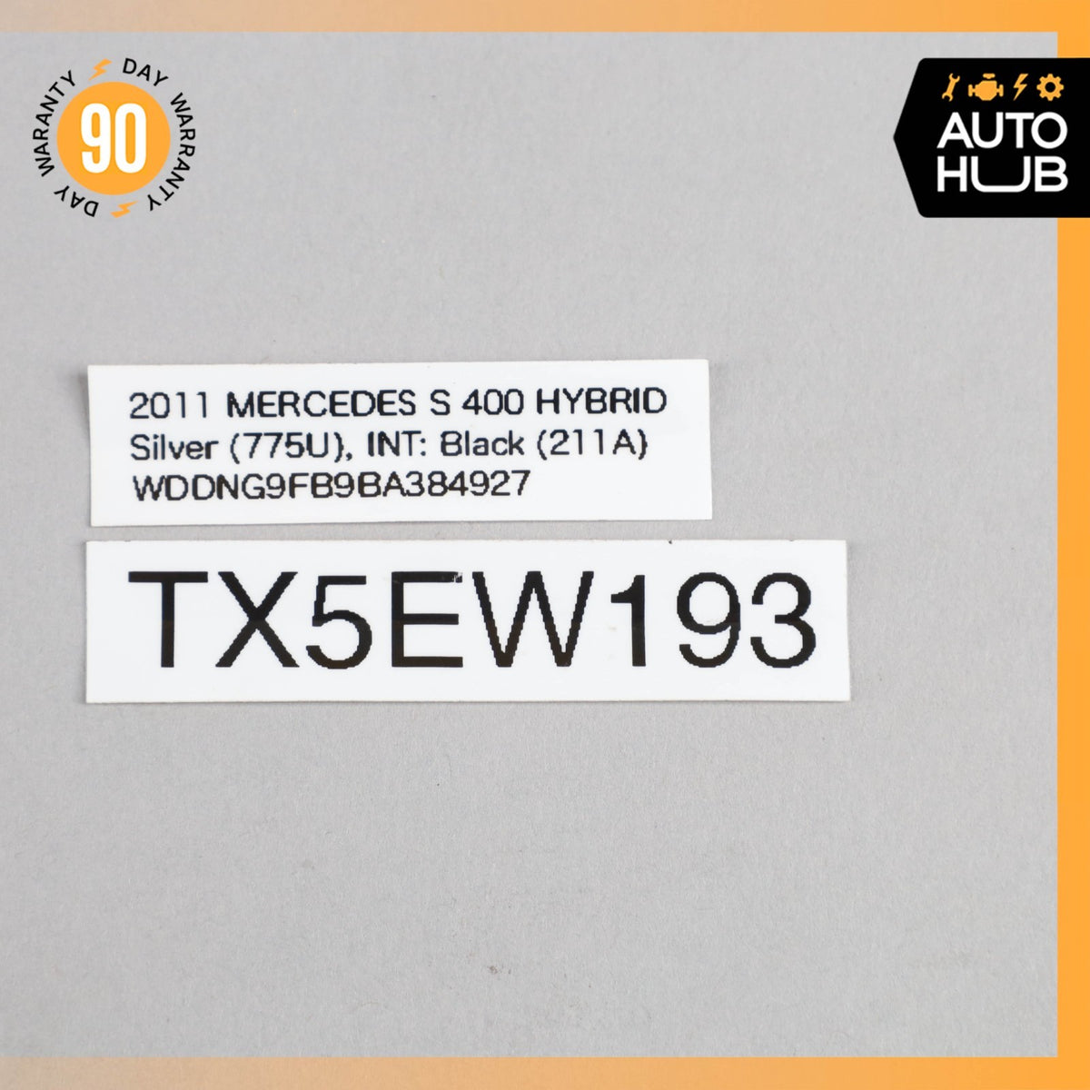 10-13 Mercedes W221 S400 Hybrid Oxygen O2 Sensor Lambda Set of 4 0035426918 OEM - photo 15