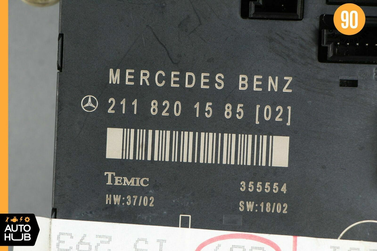 03-09 Mercedes W211 E55 E500 Front Left Side Door Control Module 2118201585 OEM - photo 11