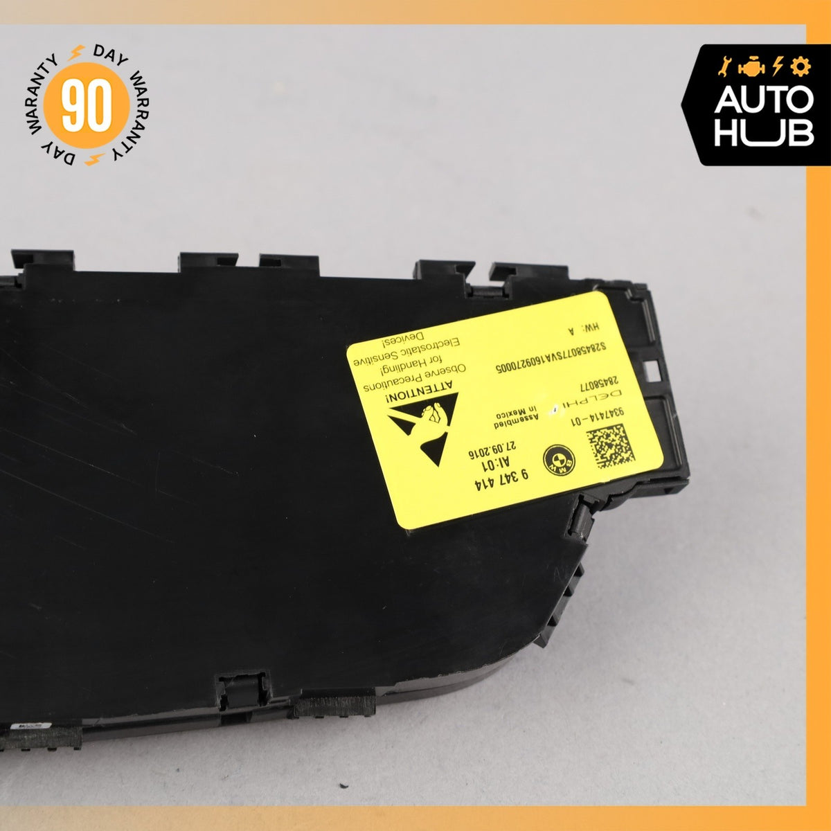 14-19 BMW F15 X5 X6 Front Right Passenger Seat Lumbar Control Switch OEM - photo 7