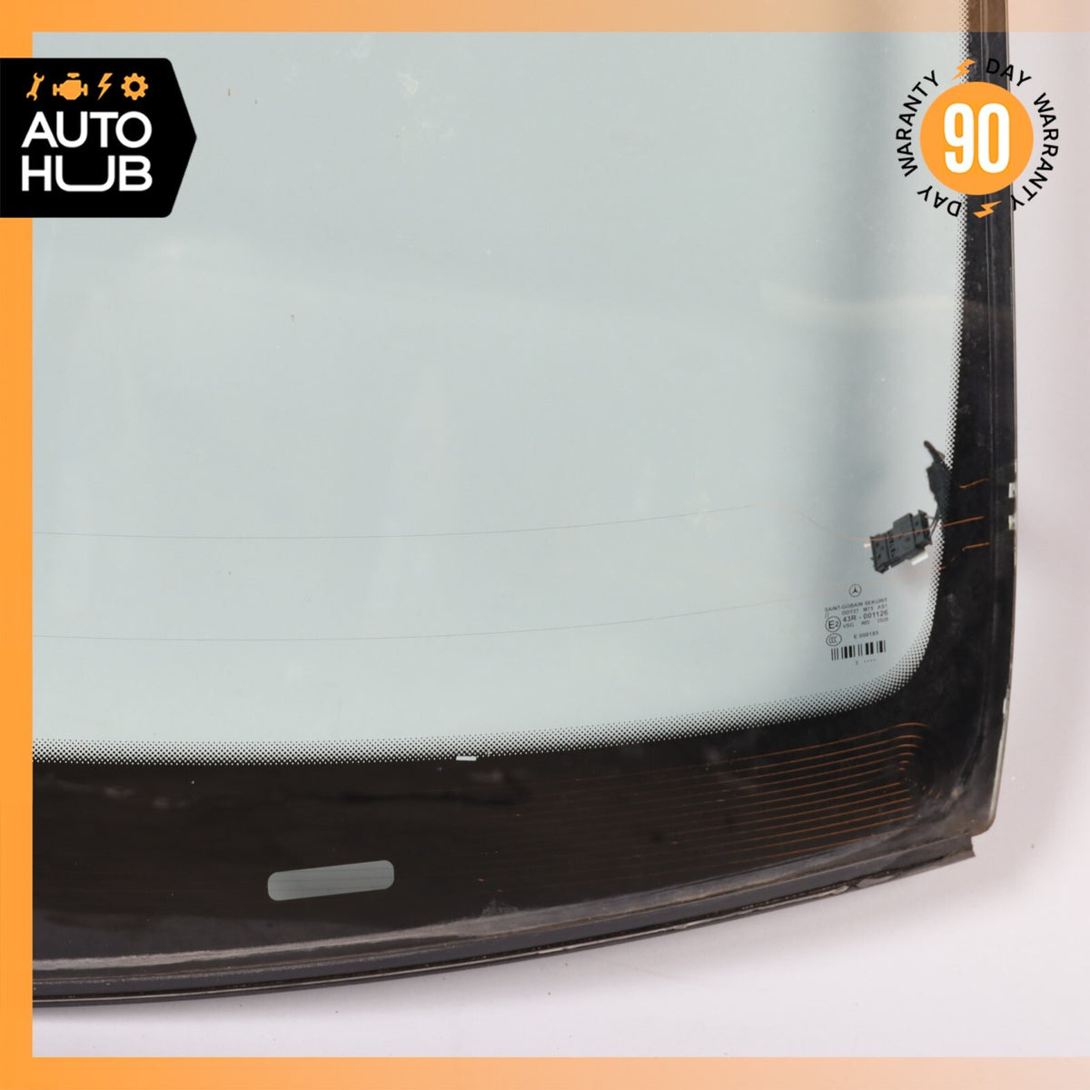03-04 Mercedes R230 SL500 SL55 AMG Front Windshield Glass Wind Shield OEM - photo 5
