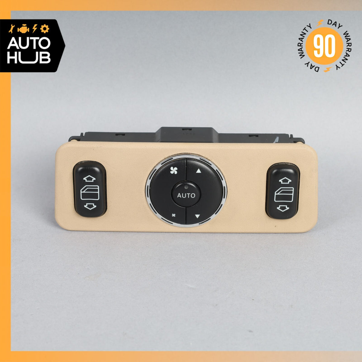 02-05 Mercedes W163 ML320 ML500 Rear Window Switch w/Climate 1638200326 OEM - photo 1