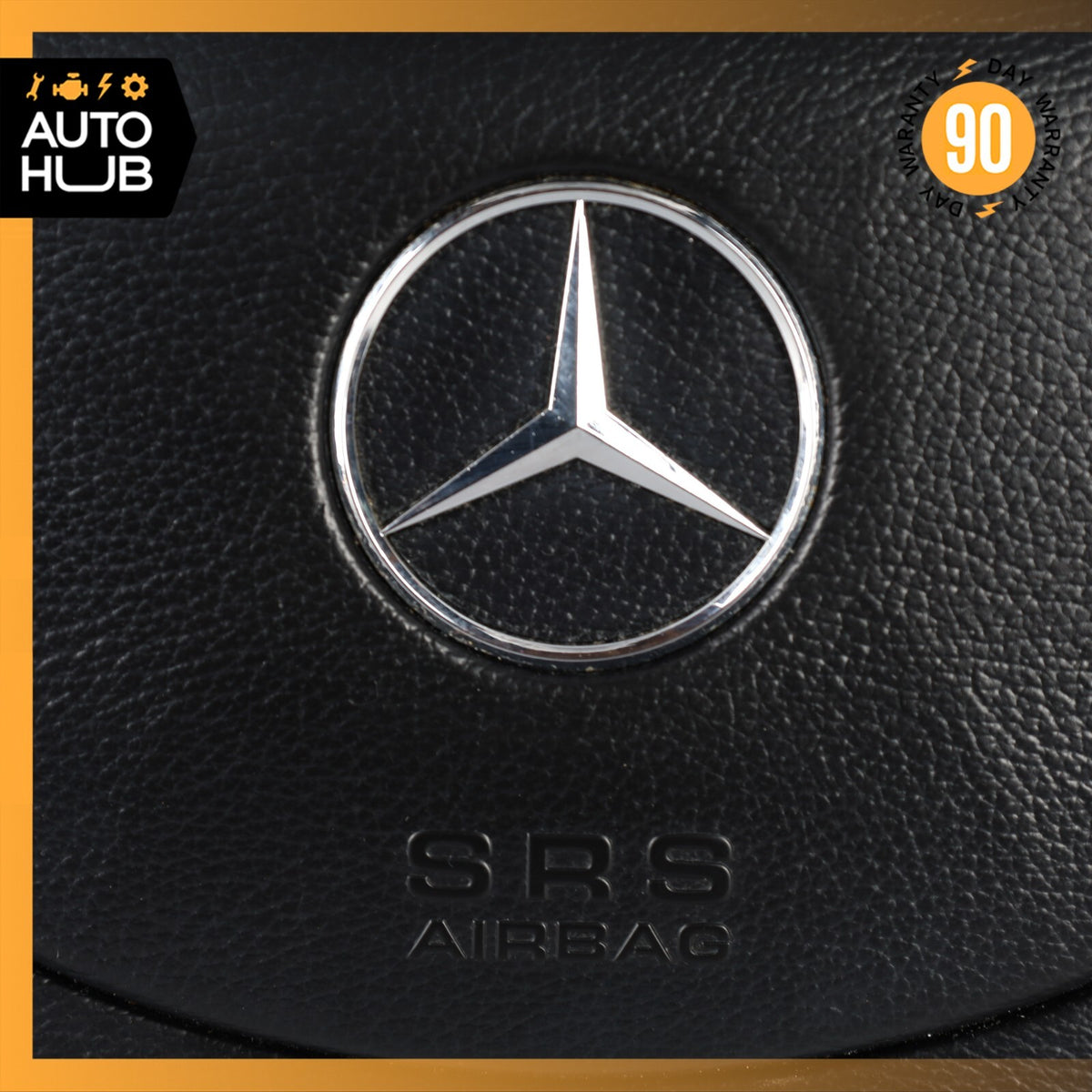 Mercedes W211 E350 CLS55 CLK350 SL500 Steering Wheel Airbag Air Bag Black OEM - photo 7