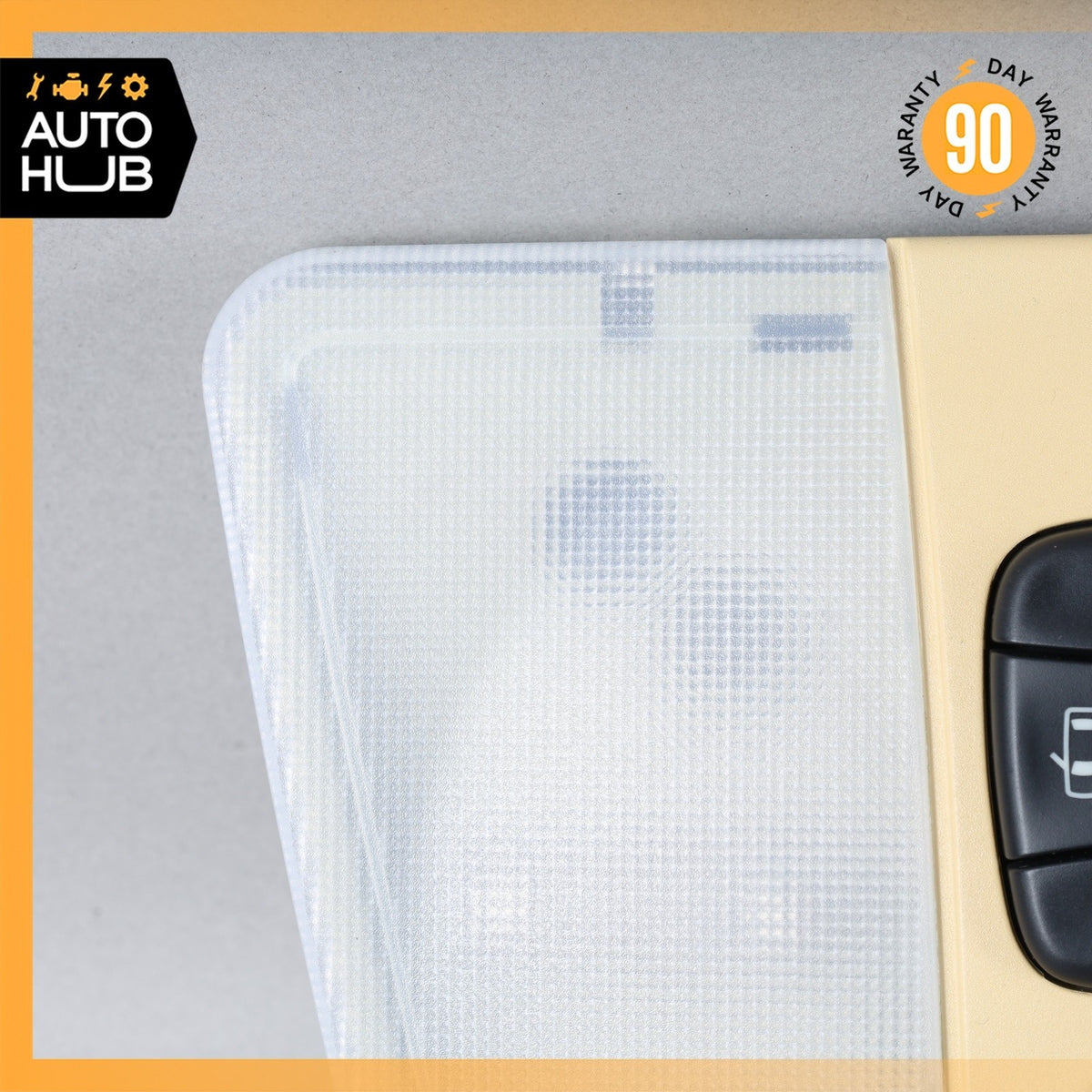 98-03 Mercedes W210 E430 E55 AMG CLK430 Front Overhead Dome Light Lamp Beige OEM - photo 2