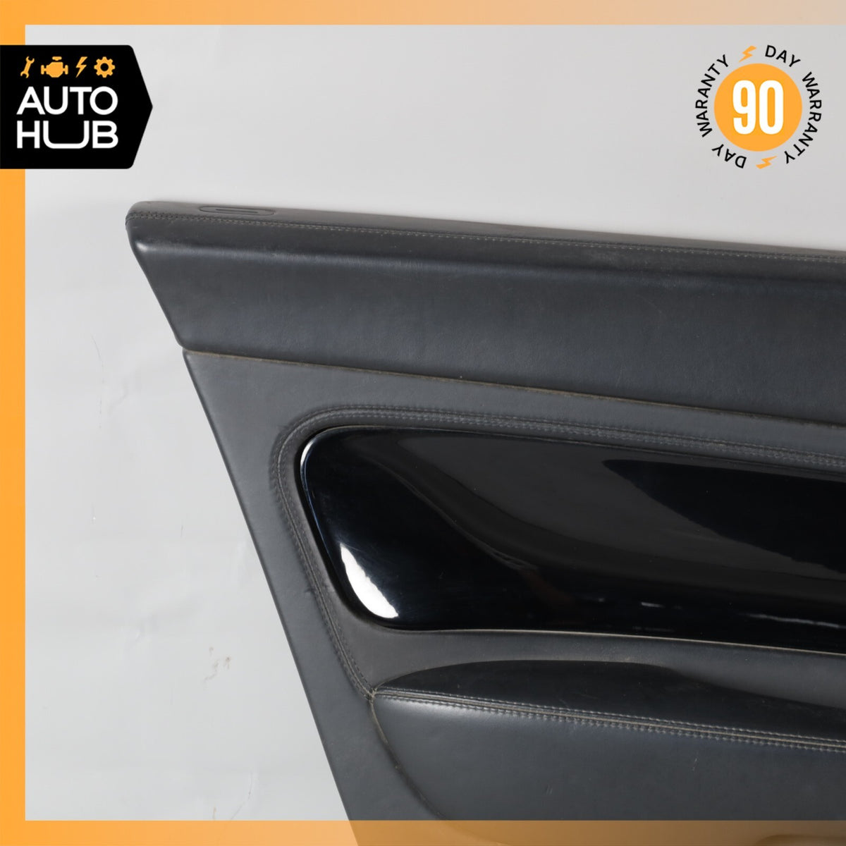 03-10 Bentley Continental GT Left Driver Side Interior Door Panel Black OEM 61k - photo 5