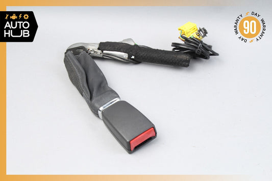 03-06 Mercedes W220 S500 S350 Seat Belt Buckle Seatbelt Front Right Black OEM - photo 1