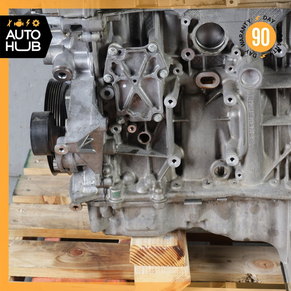 15-20 Mercedes W205 C300 E300 RWD M274 2.0L Engine Motor Assembly 274.920 OEM - photo 19