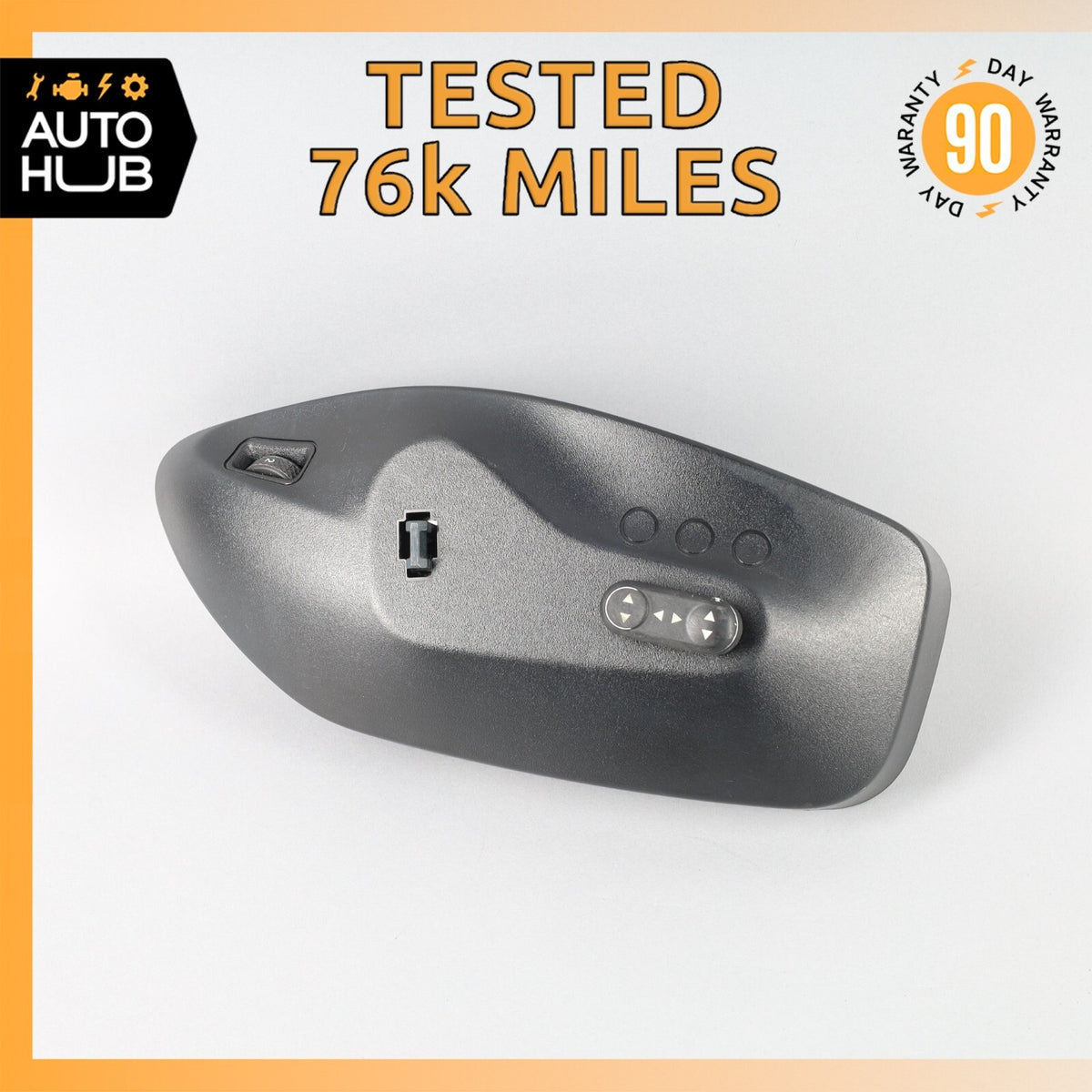08-19 Maserati GranTurismo M145 Right Seat Control Panel Trim w/Switch OEM 76k - photo 1