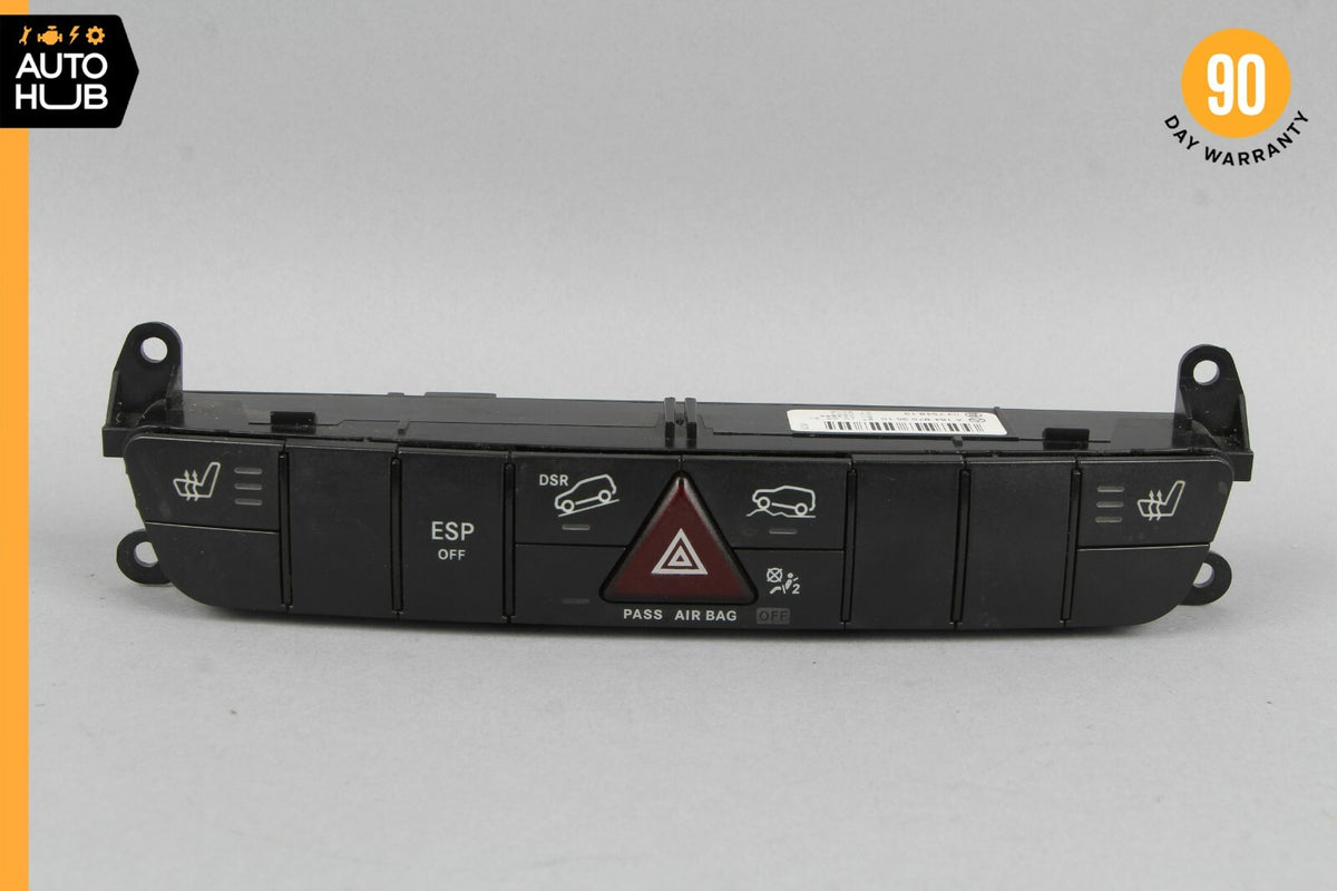 06-12 Mercedes W164 ML500 GL450 Dash Hazard Heated Seats ESP Control Panel OEM - photo 1