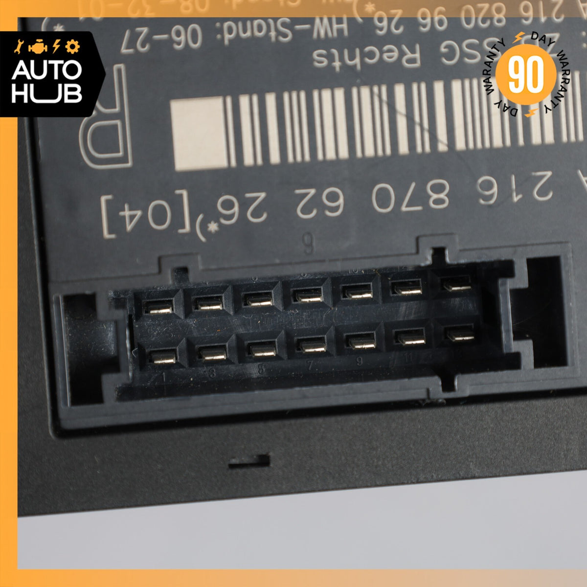 07-14 Mercedes W216 CL550 CL63 AMG Front Right Passenger Seat Control Module OEM - photo 8