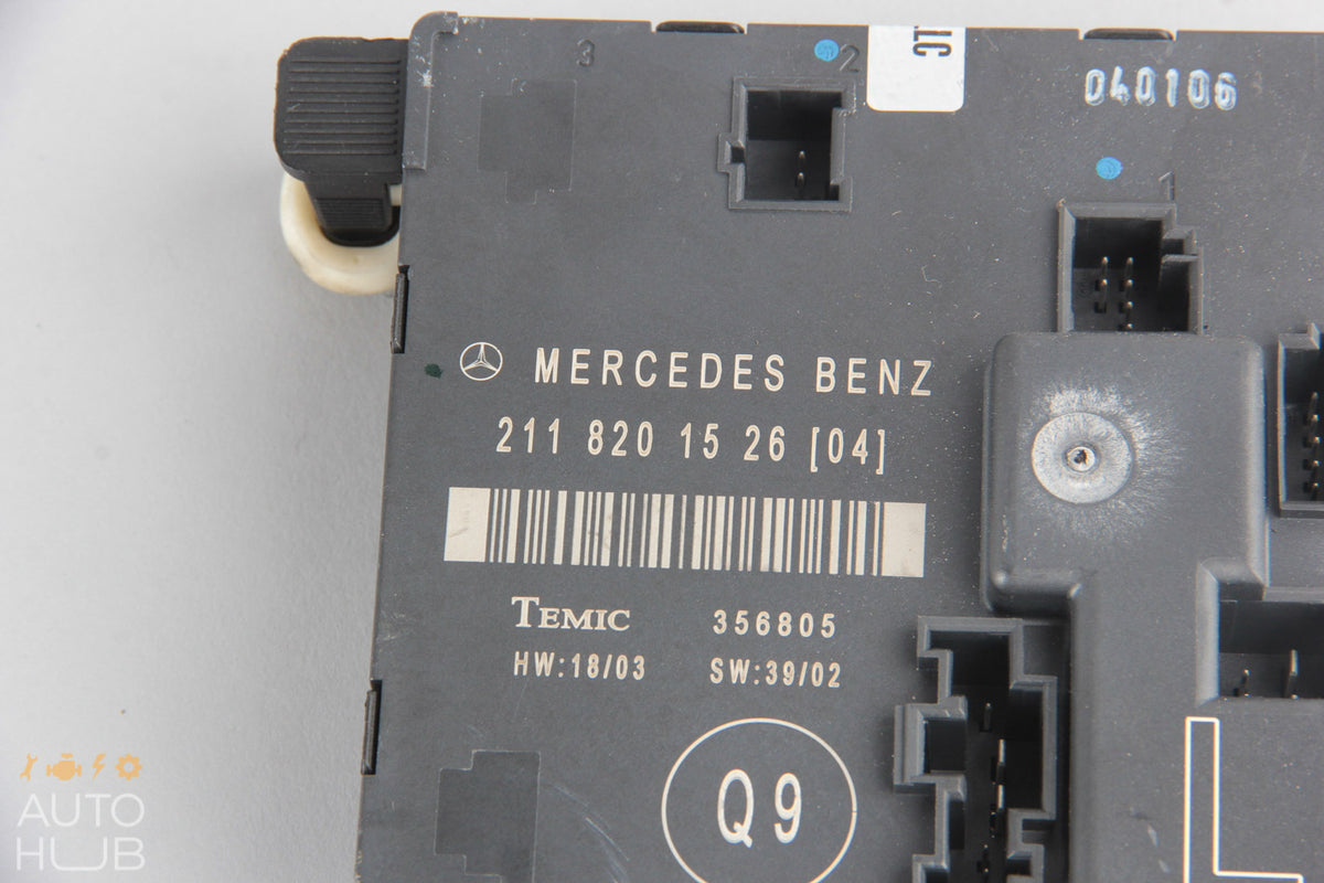 03-06 Mercedes W211 E320 E350 E500 Rear Left Door Control Module 2118201526 OEM - photo 7