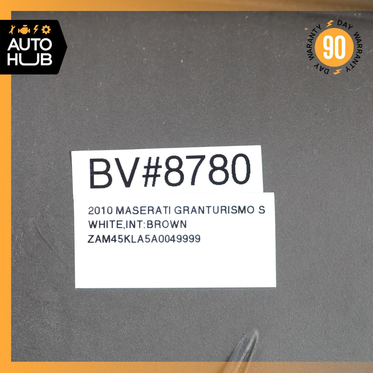 08-18 Maserati GranTurismo M145 Coupe Door Panel Rear Left Driver Side OEM 61k - photo 24