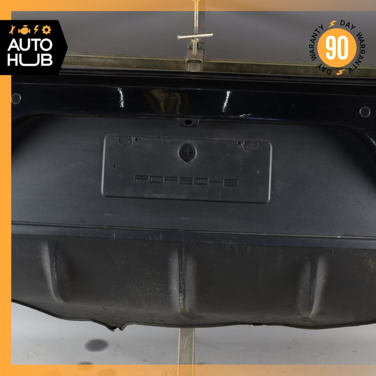 15-18 Porsche Macan S 95B Rear Bumper Cover Assembly Black OEM - photo 4