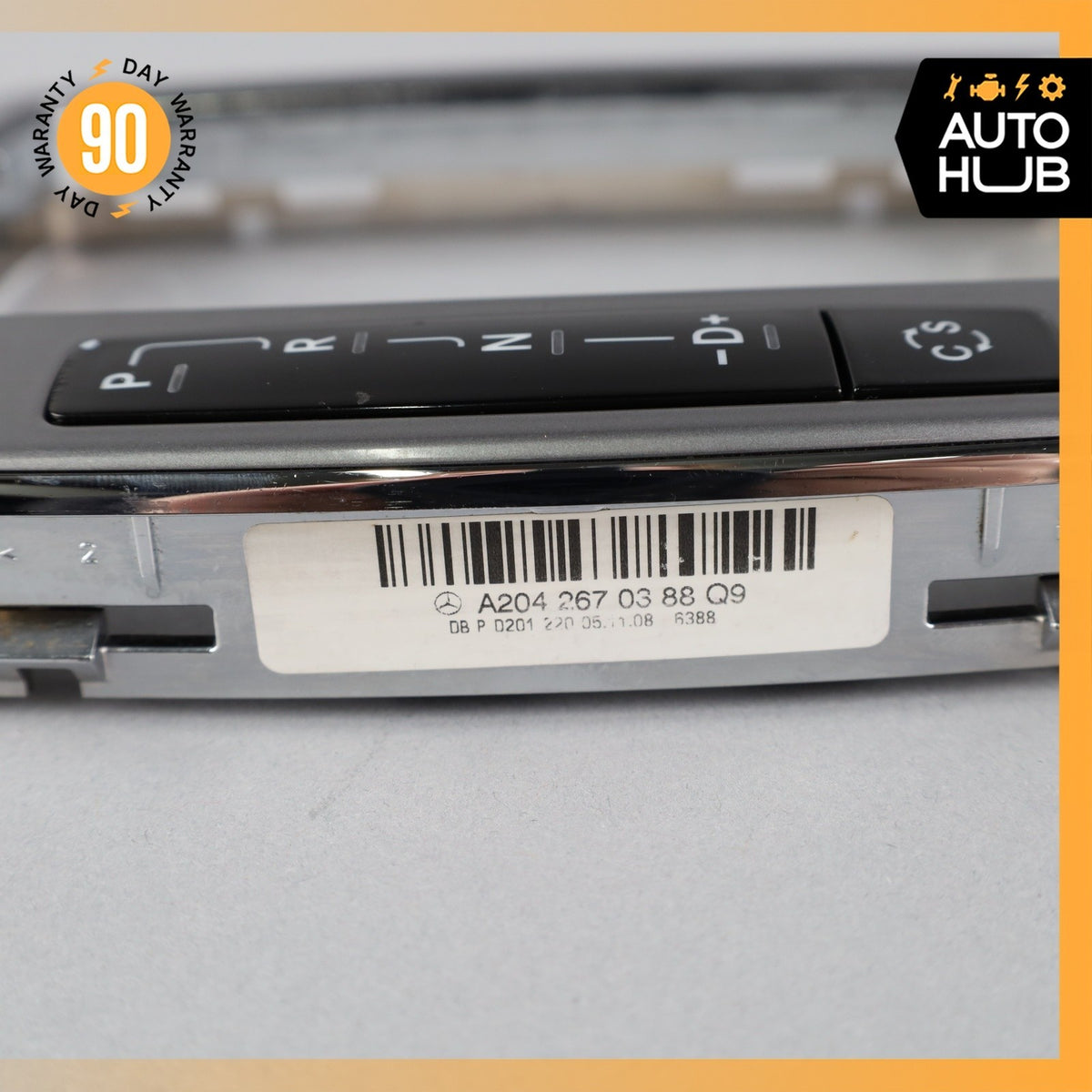 08-14 Mercedes W204 C350 Center Console Shift Shifter Bezel Trim OEM - photo 10