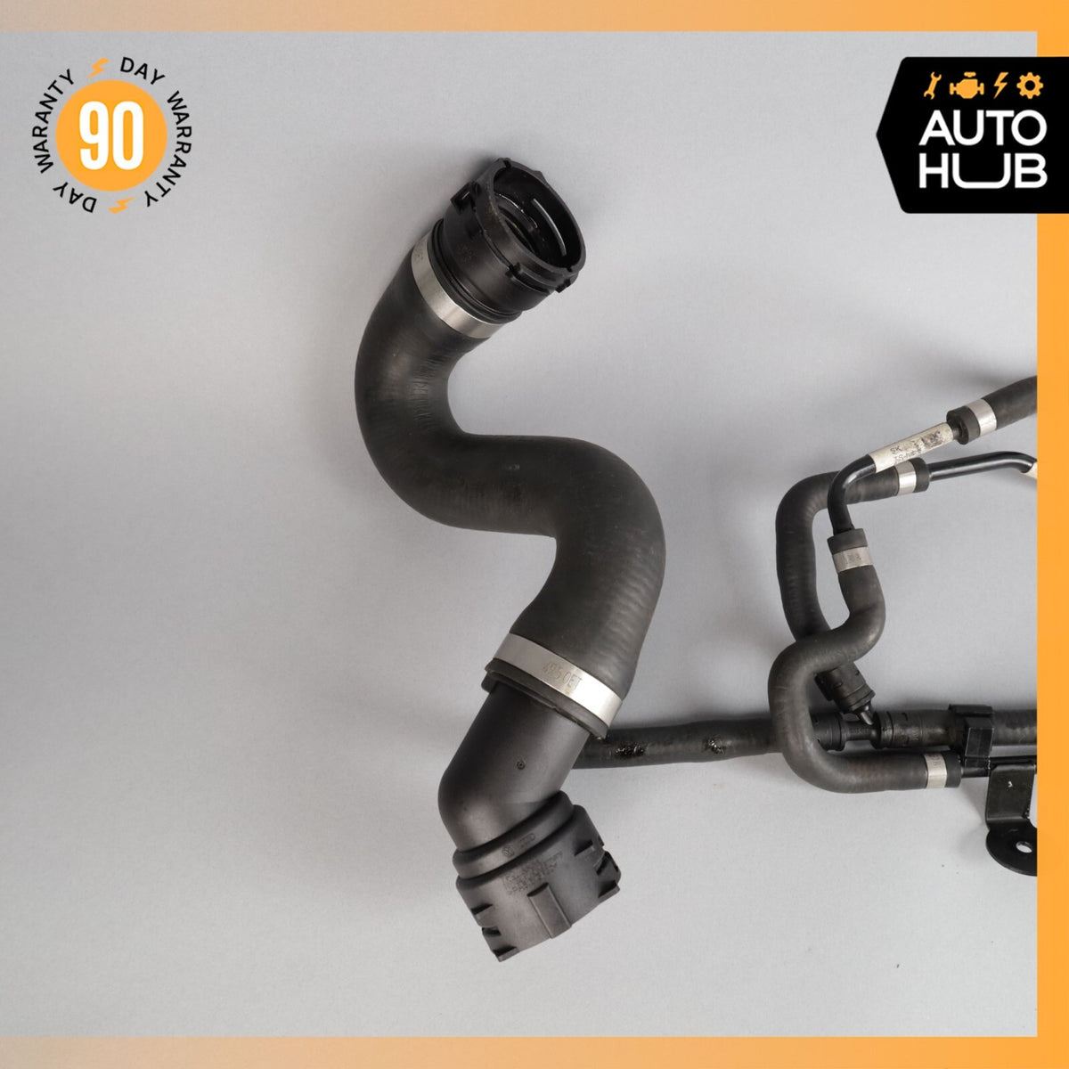 2012 Porsche Cayenne 958 Hybrid S Engine Coolant Hose Pipe Line OEM - photo 2
