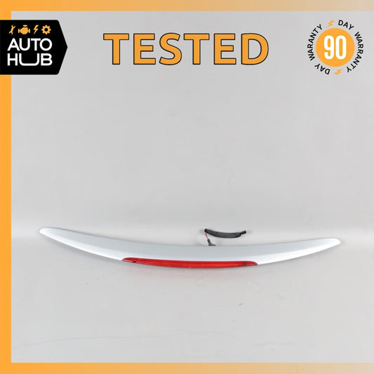 07-15 Jaguar X150 XKR XK Trunk Lid Molding Trim Spoiler Wing w/ Stop Light OEM - photo 1