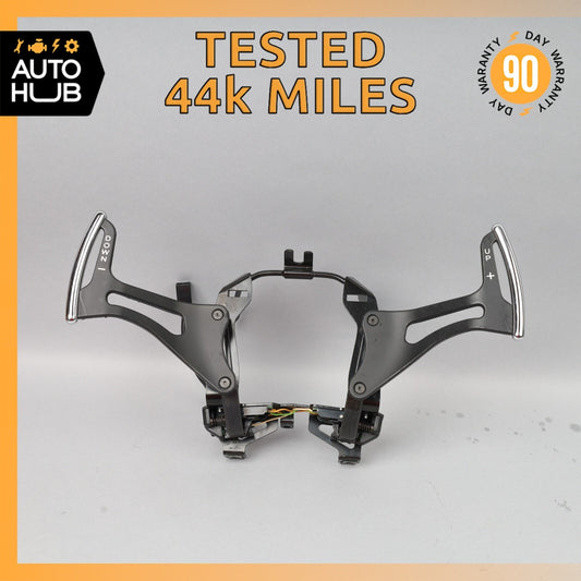 03-19 Maserati GranTurismo M145 Steering Wheel Paddle Shifters Set OEM 44k - photo 1