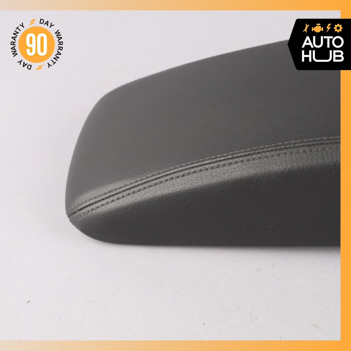 15-20 Audi 8V A3 S3 Center Console Arm Rest Armrest Cover Black OEM - photo 3