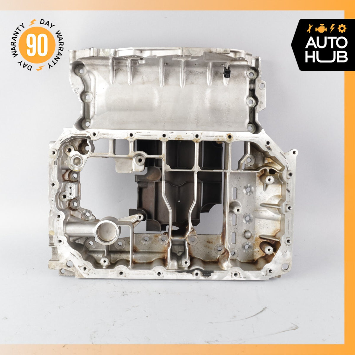 11-18 Porsche Cayenne 958 / Touareg Hybrid Engine Upper Oil Pan 06E103603AL OEM - photo 10