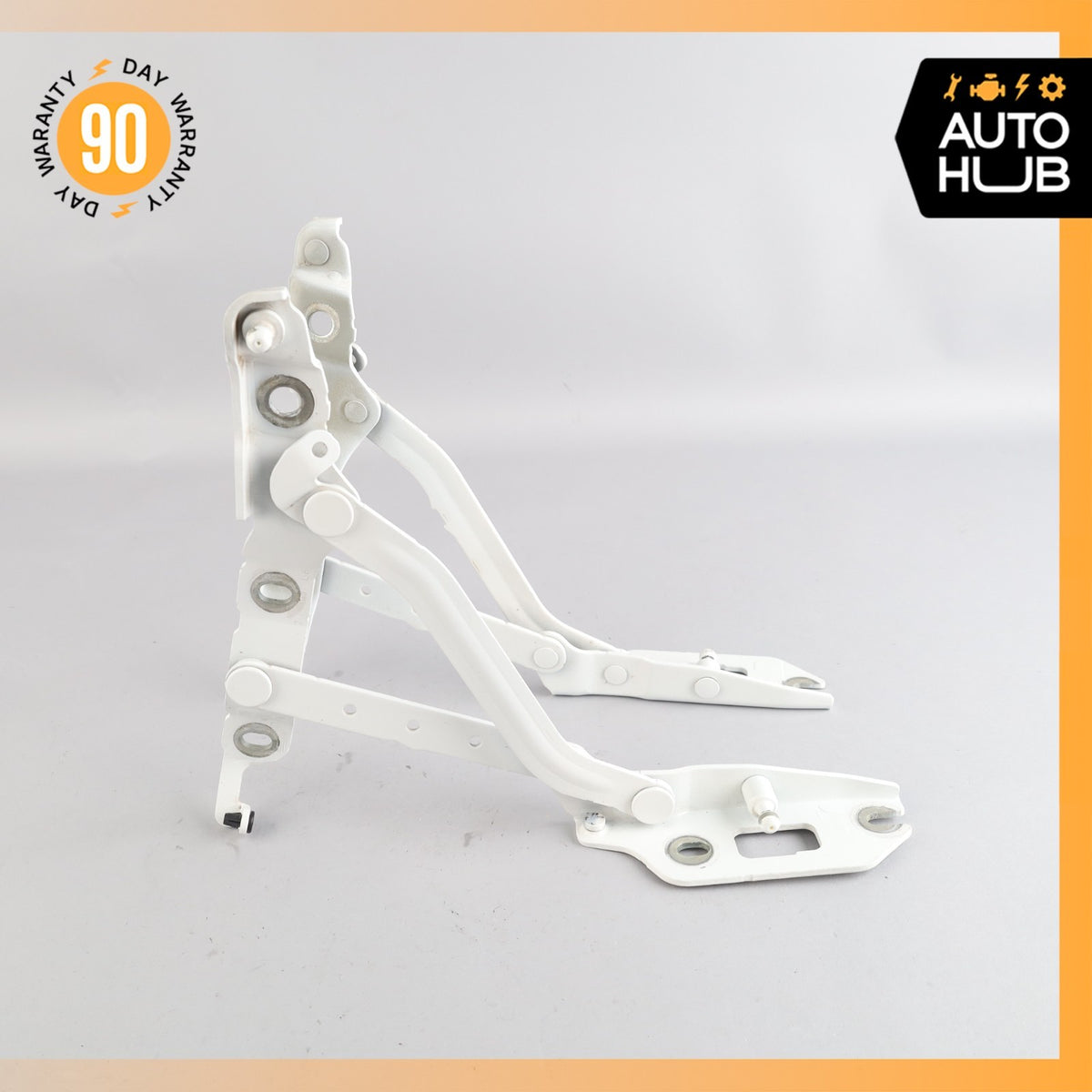 Audi S5 Convertible Trunk Boot Left & Right Lid Hinge Set White OEM - photo 4