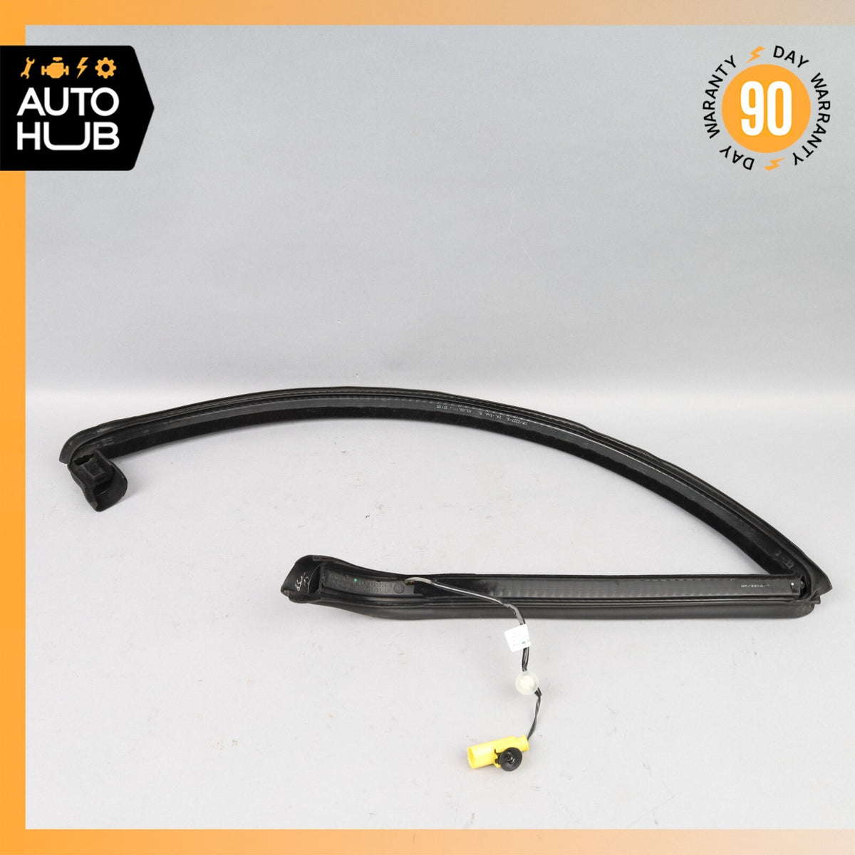 2012 Aston Martin Rapide Rear Left Side Door Upper Seal Rubber OEM 11k - photo 7