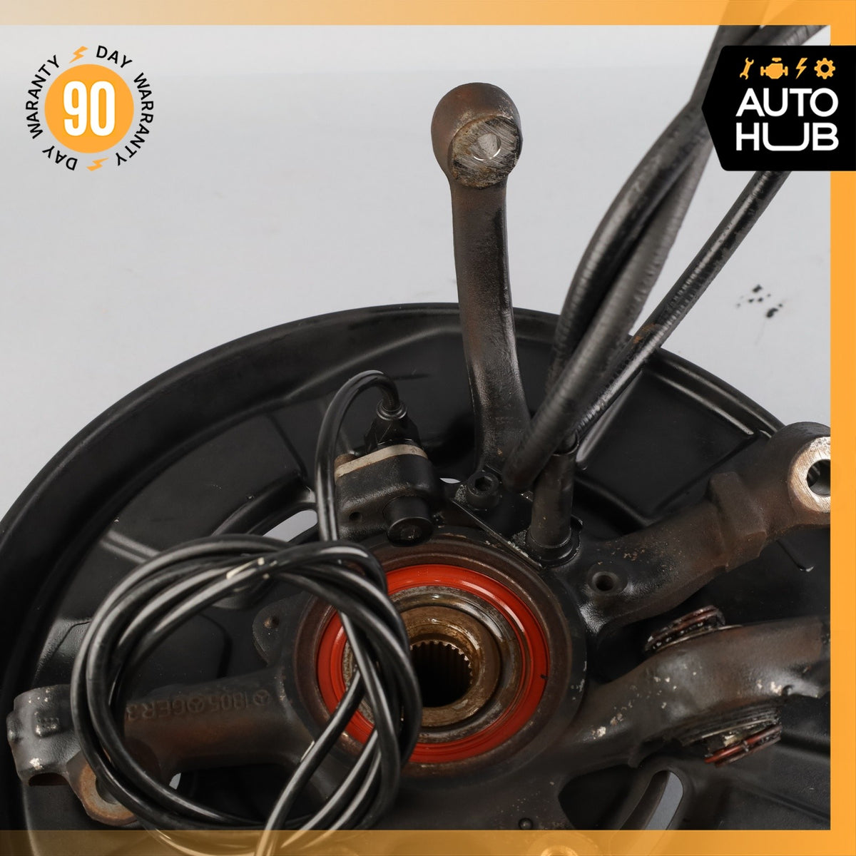 92-99 Mercedes W140 CL600 S500 Rear Right Side Spindle Knuckle Hub OEM 63k - photo 11