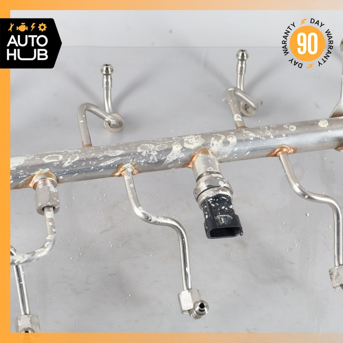 Porsche Panamera Cayenne 958 4.8L Fuel Injector Rail 94811011506 OEM - photo 14
