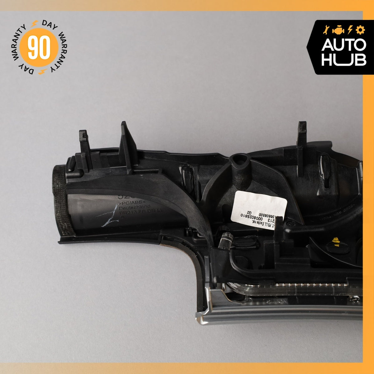 17-20 Mercedes W213 E350 E300 E63 AMG Dashboard Panel Left Trim Wood OEM - photo 8