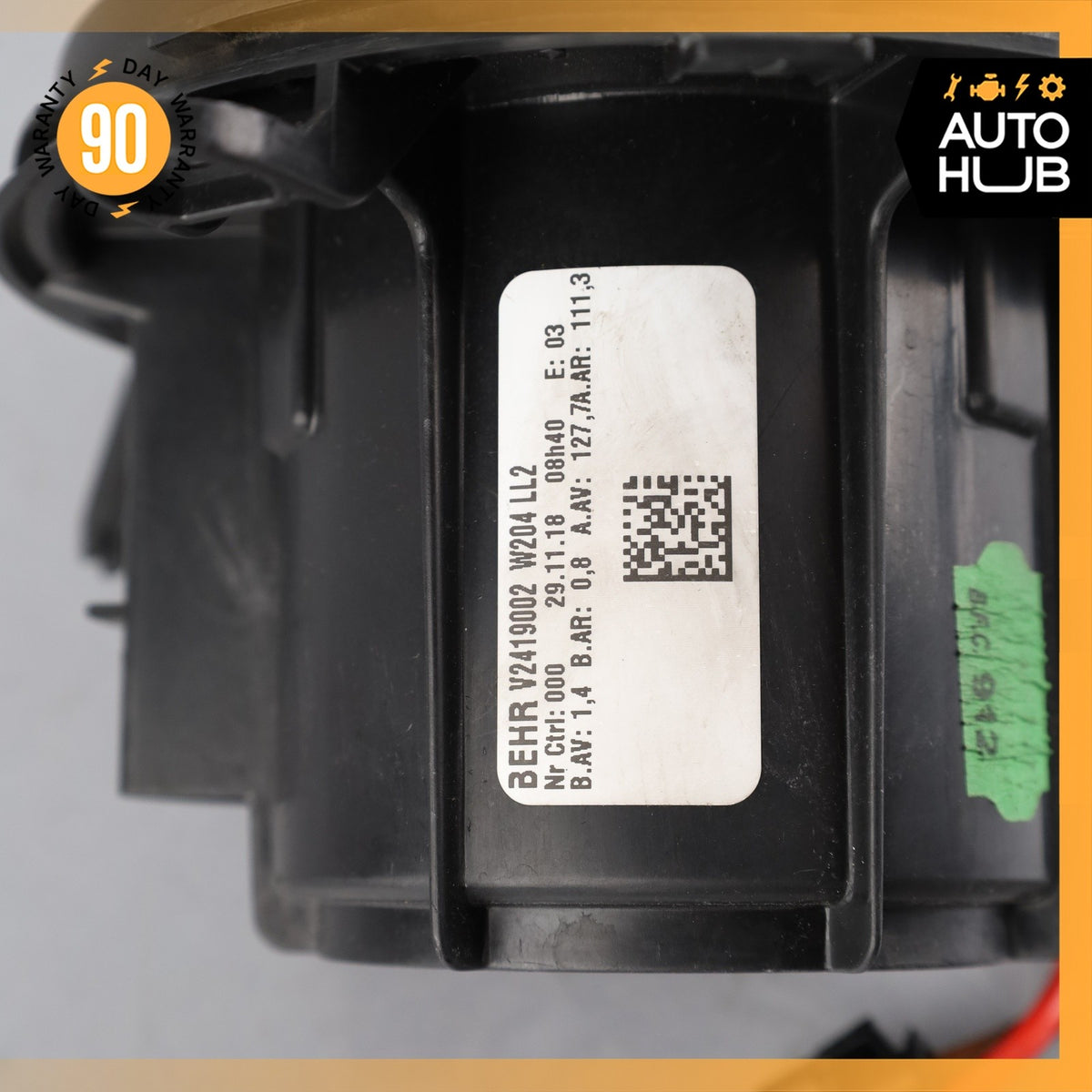 08-10 Mercedes W207 E550 C300 C63 AMG AC A/C Heater Blower Motor Fan OEM - photo 8