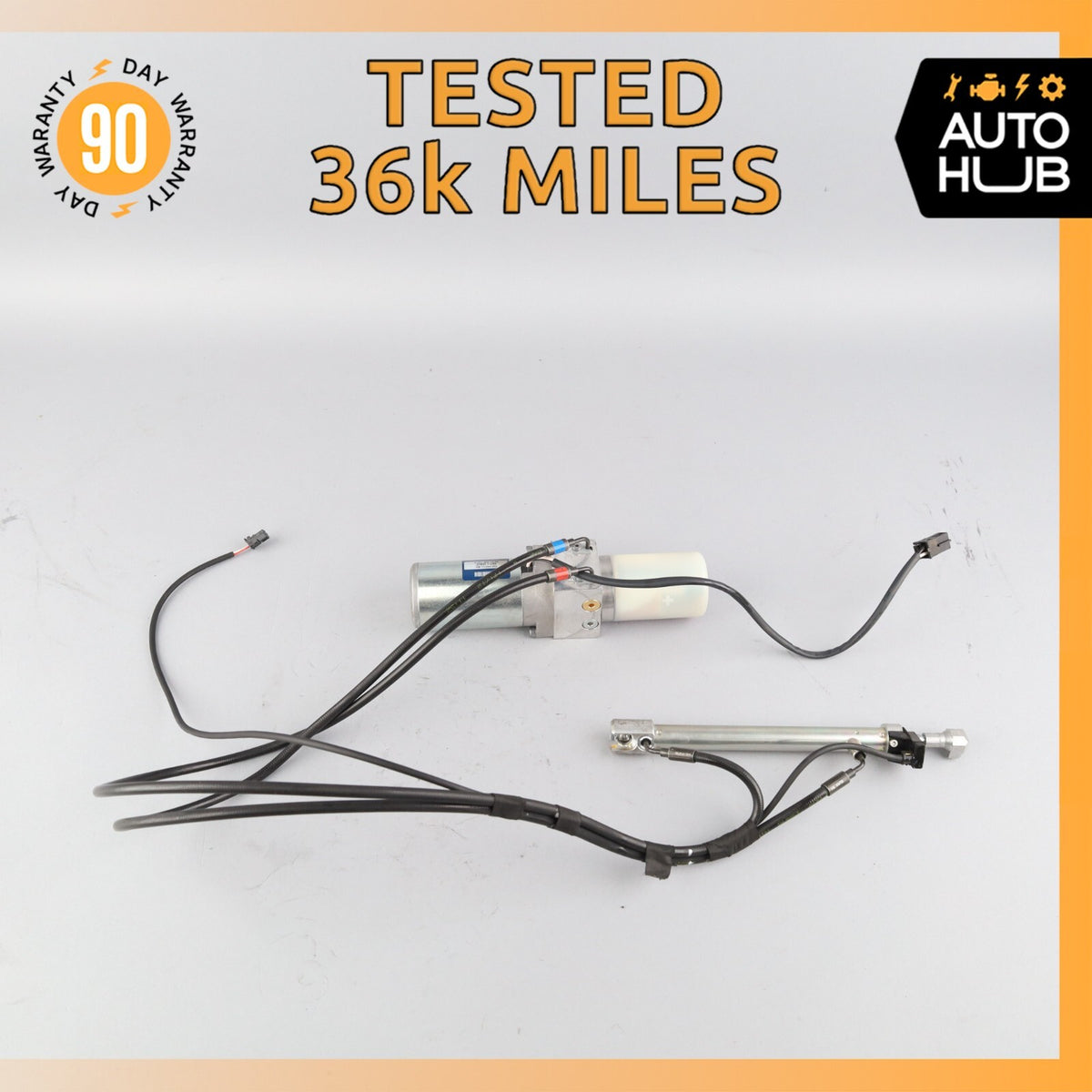 Mercedes W221 S63 AMG S350 Trunk Lid Locking Hydraulic Pull Down Pump OEM 36k - photo 1
