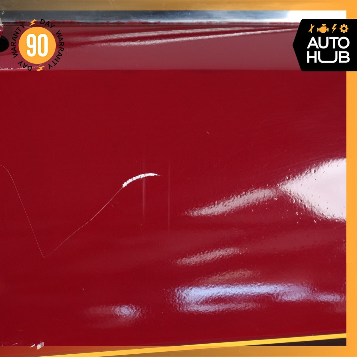 81-89 Rolls Royce Silver Spirit Spur Front Right Side Door Shell Red OEM 22k - photo 12