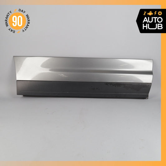 11-18 Porsche Cayenne 958 Turbo Rear Right Side Lower Door Molding Gray OEM - photo 1