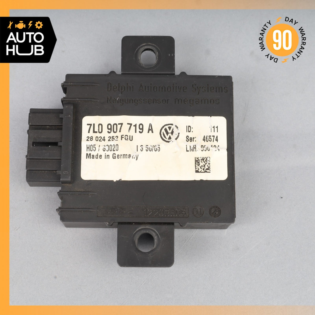 03-12 Bentley Continental GT GTC Flying Spur Anti Theft Alarm Module OEM - photo 1