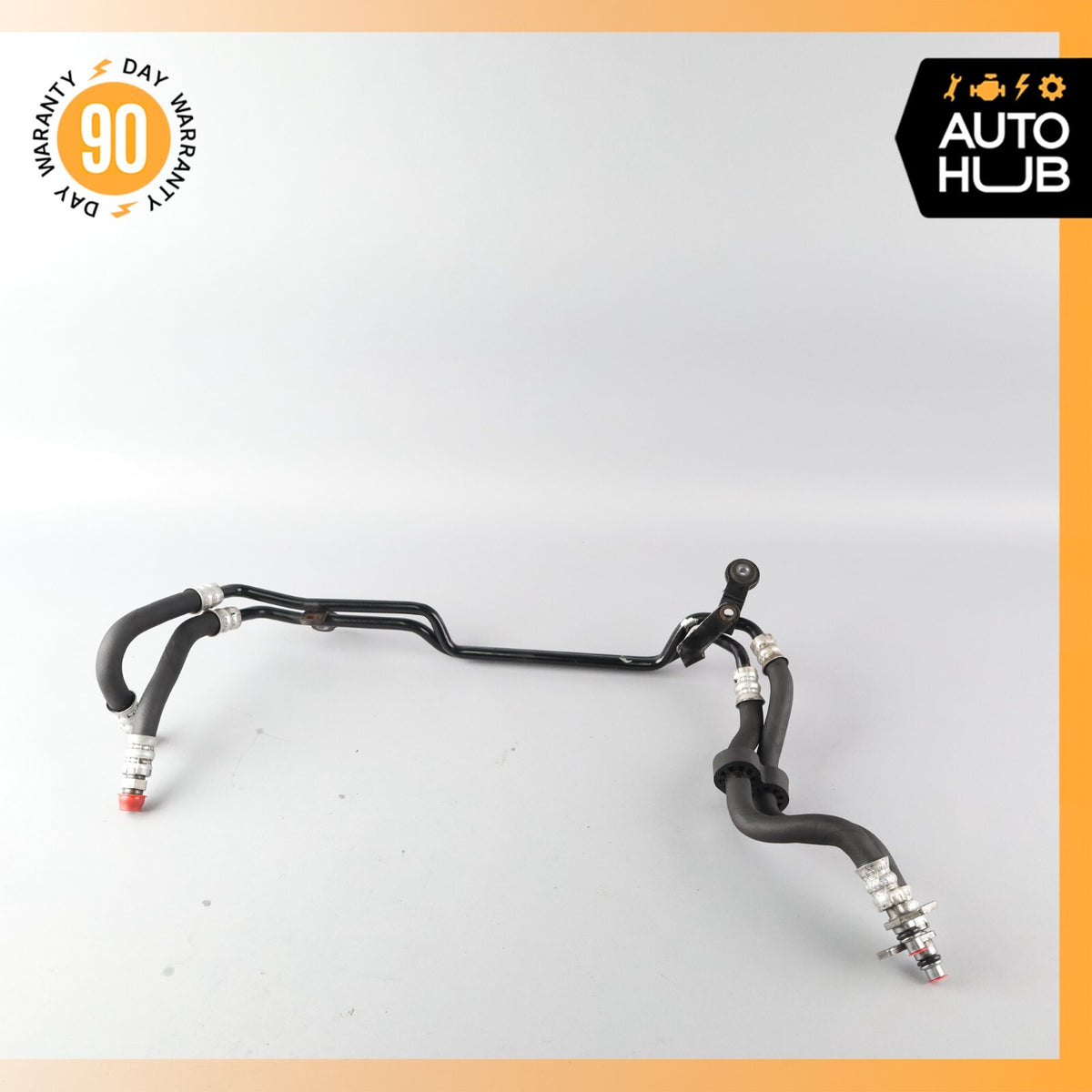 03-13 Bentley Continental GTC Left & Right Side Transmission Oil Cooler Line OEM - photo 5