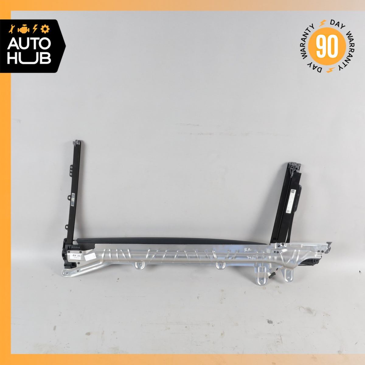 16-22 BMW G12 740Li 750Li Rear Right Door Window Sun Shade Sunshade 7338012 OEM - photo 10